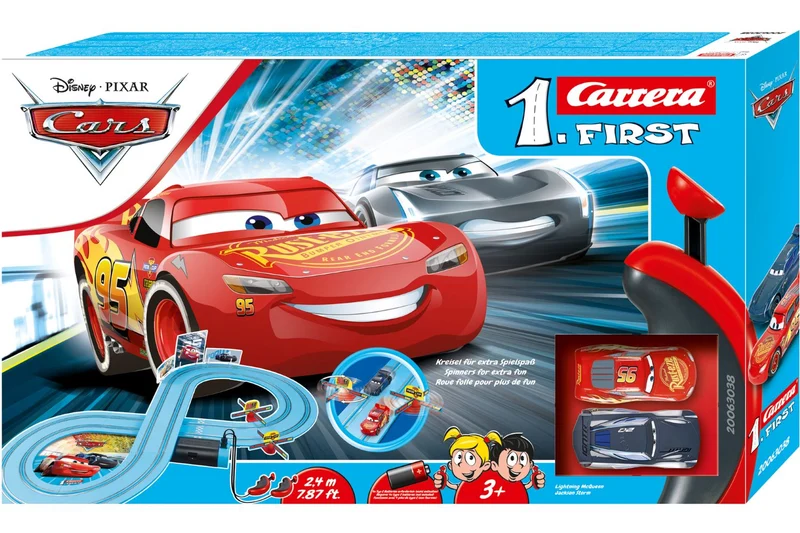 Carrera 20063038 - FIRST Disney·Pixar Cars - Power Duell Rennbahn