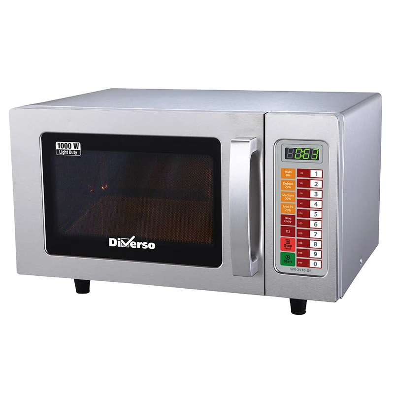 Gastro-Mikrowelle 1000W , 25 L , Digital , Edelstahl, WR-2510-DE