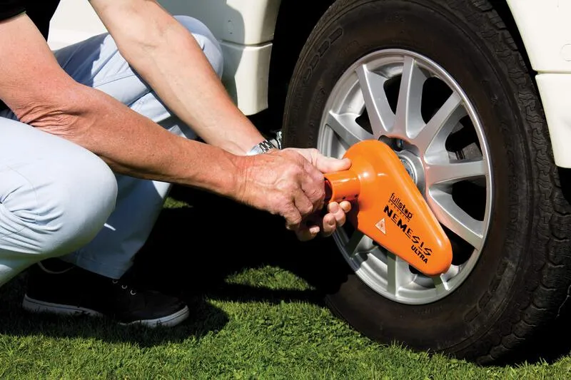 Caravan Wheel Lock, Radklammer