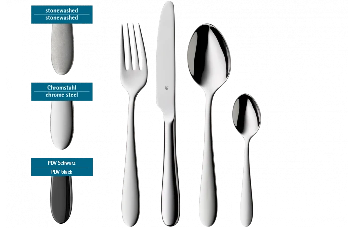 WMF Sara stone Besteckset 60-teilig, Cromargan 18/10