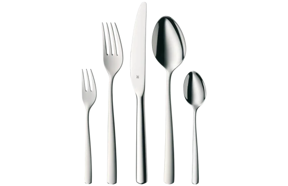 WMF Base Besteckset 24-teilig, Cromargan 18/10