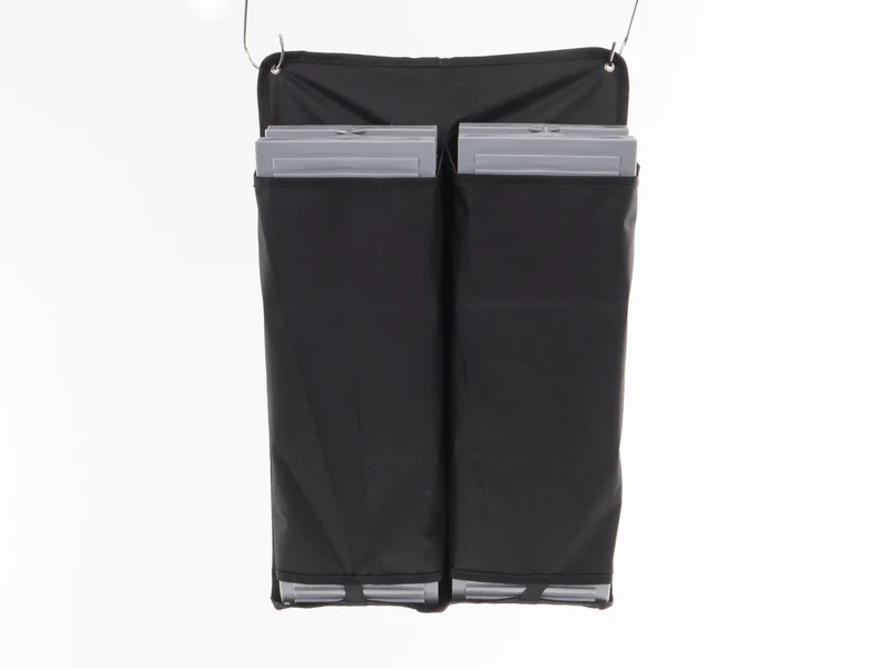 Auffahrkeil Wandtasche - Schwarz