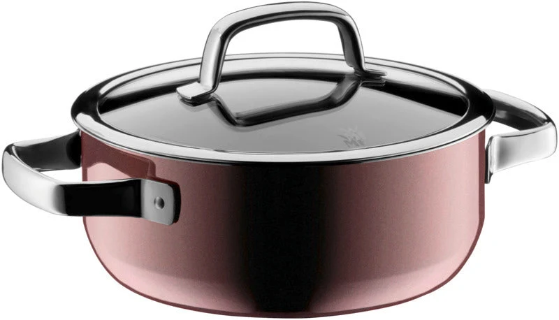 WMF Bratentopf Fusiontec Min 20cm Rose Quart – Cromargan® Edelstahl 18/10, poliert
