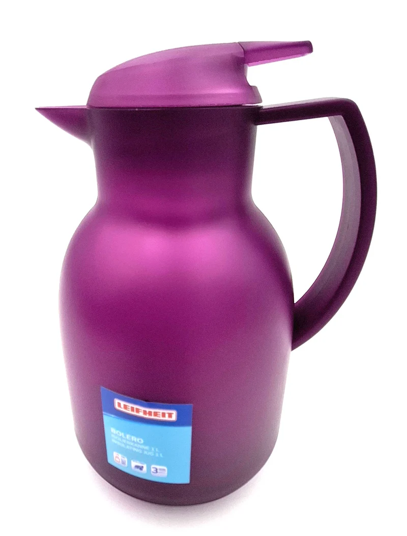 Leifheit 28344 Thermoskanne Bolero 1L satin-purple