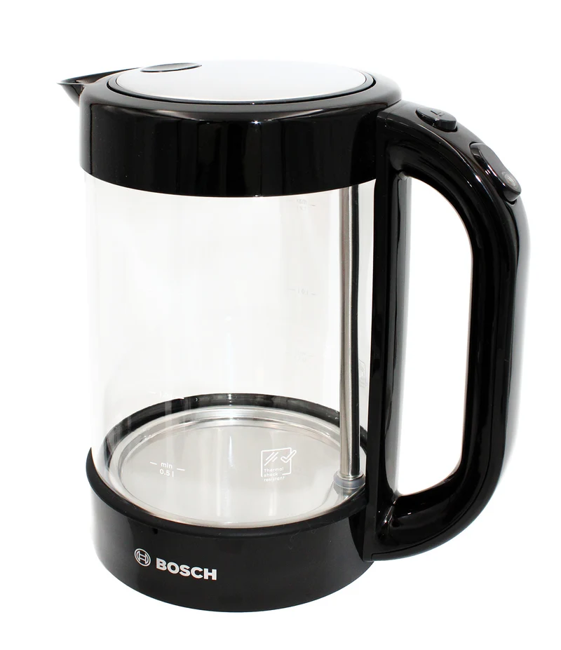 Bosch TWK70B03 Wasserkocher Glas 1,7 l Schwarz