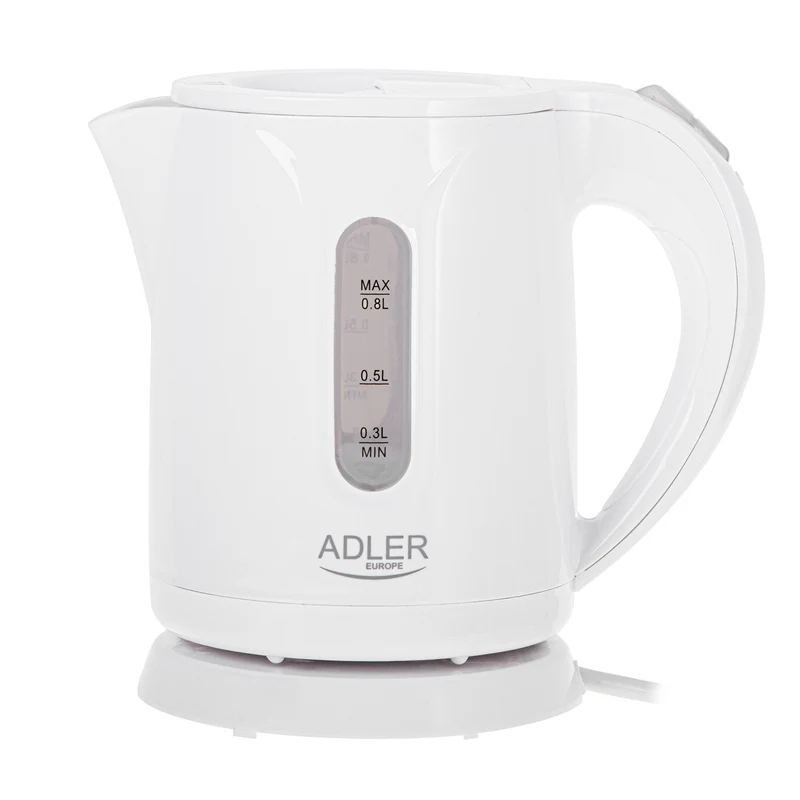 Adler AD1371w Wasserkocher weiß 0,8L
