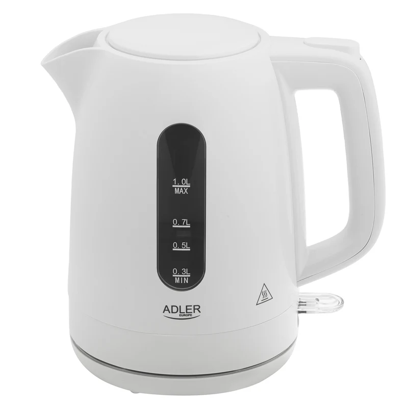 Adler AD 1380w Wasserkocher 1,0L weiß, 2200W