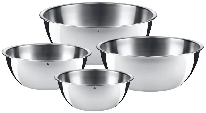 WMF Küchenschüssel-Set GOURMET 4-tlg. – Cromargan® Edelstahl 18/10, poliert