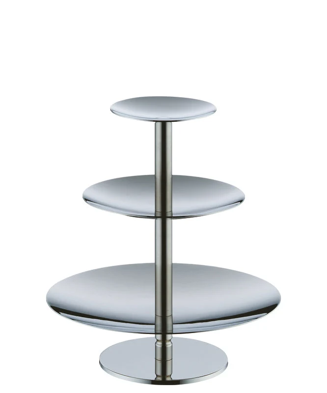 WMF Mokkaetagere PURE, 3-tlg. – Cromargan® Edelstahl 18/10, poliert