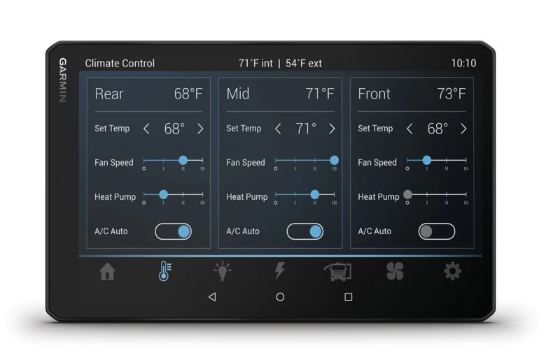 Garmin by Fusion VIEO RV1052 Bedienteil für VIEO RV52 Dock, 10"