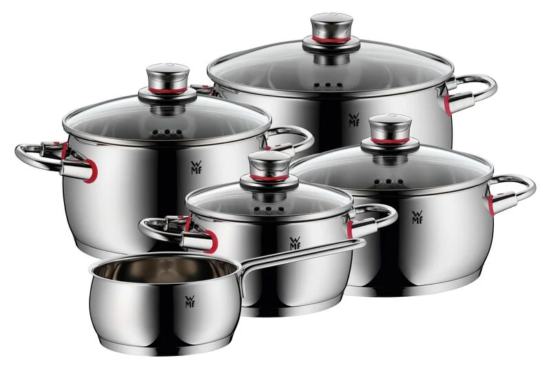 WMF Topf-Set Quality One 5-tlg. – Cromargan® Edelstahl 18/10, poliert