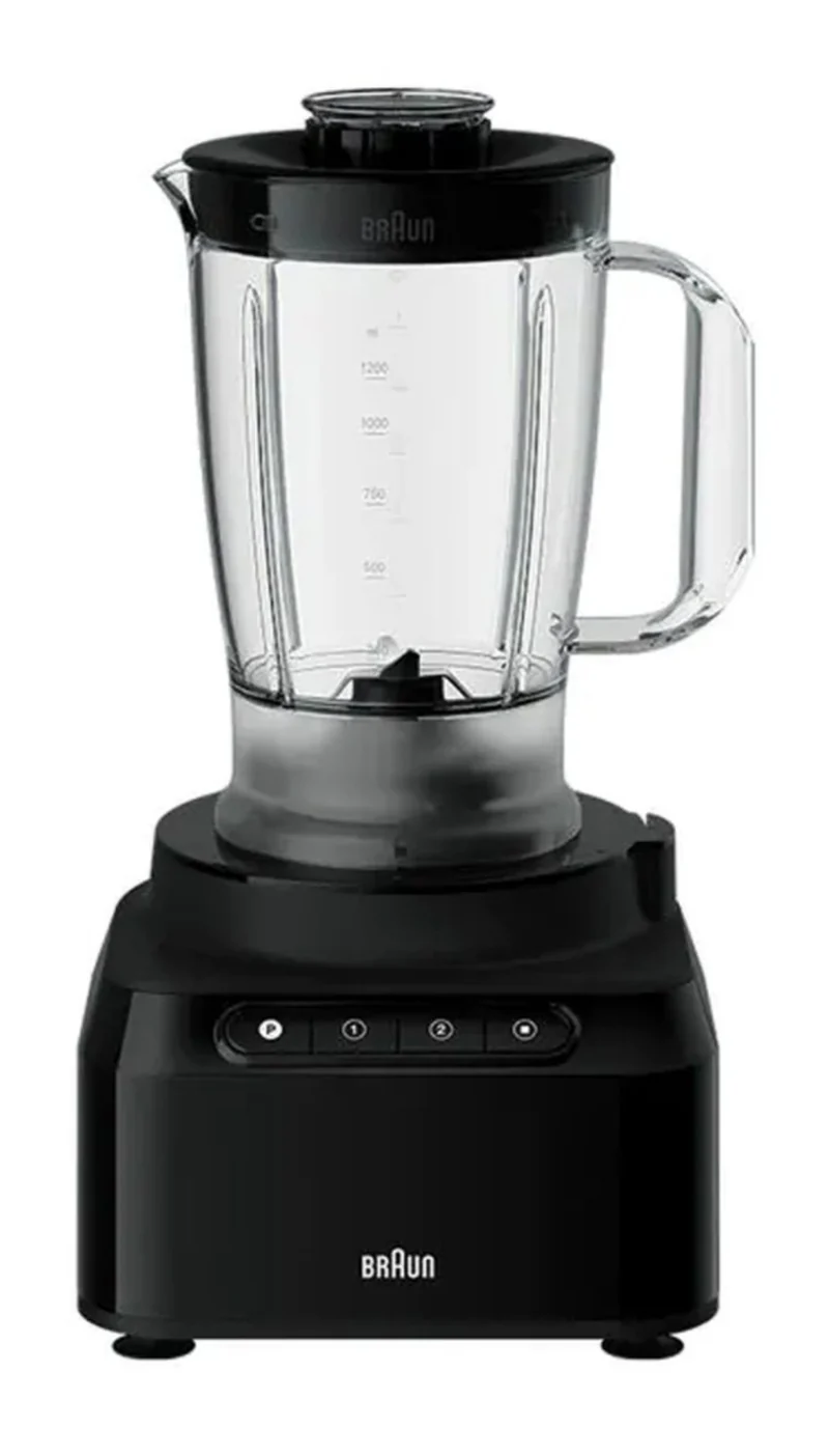 Braun FP3132BK PurEase Kompakt-Küchenmaschine schwarz