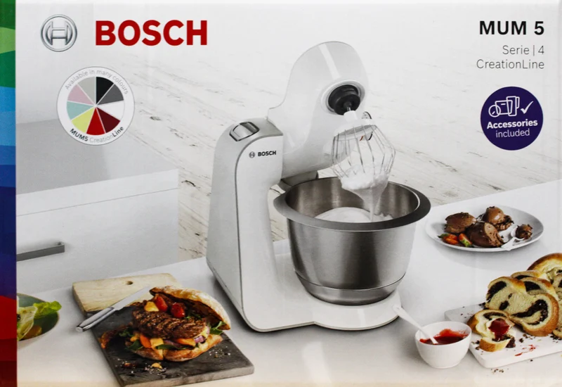 Bosch MUM58258 Serie4 Küchenmaschine weiß