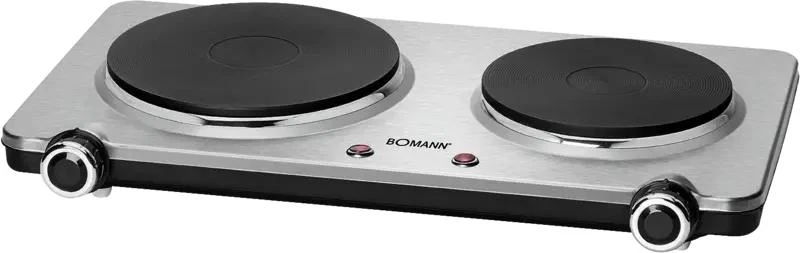 Bomann DKP 5033 E CB Kochplatten/Kochfelder mobil Edelstahl