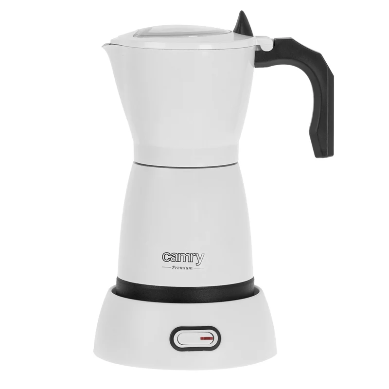 Camry CR 4415w elektr. Espresso-/Mokkakanne weiß