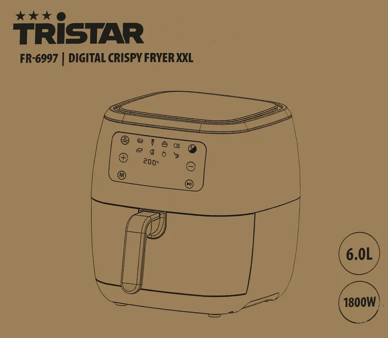 Tristar FR-6997 Heißluftfritteuse