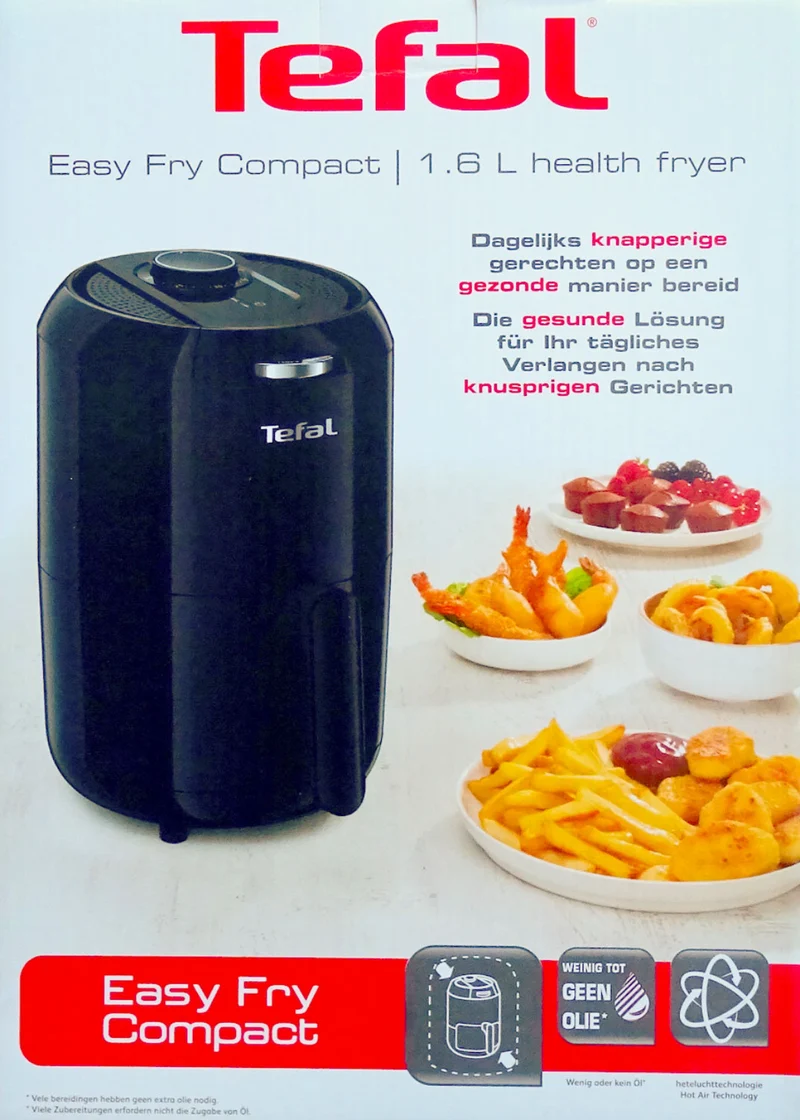 Tefal EY101815 Easy Fry Compact Heißluftfritteuse 1,6L