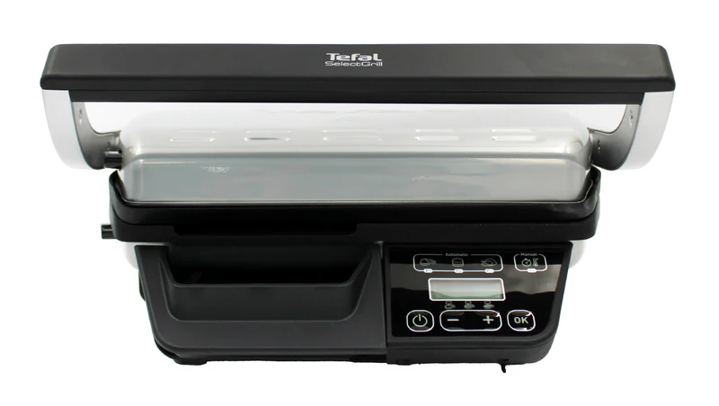 Tefal GC740B30 SelectGrill Kontaktgrill 2000W silber/schwarz
