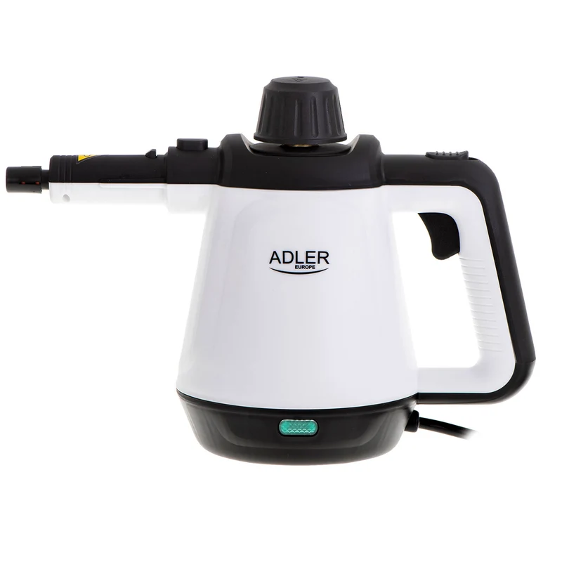 Adler AD 7038 Dampfreiniger 120°C 2000 Watt 450 ml + 1x zusätzliches Ersatztücher-Set