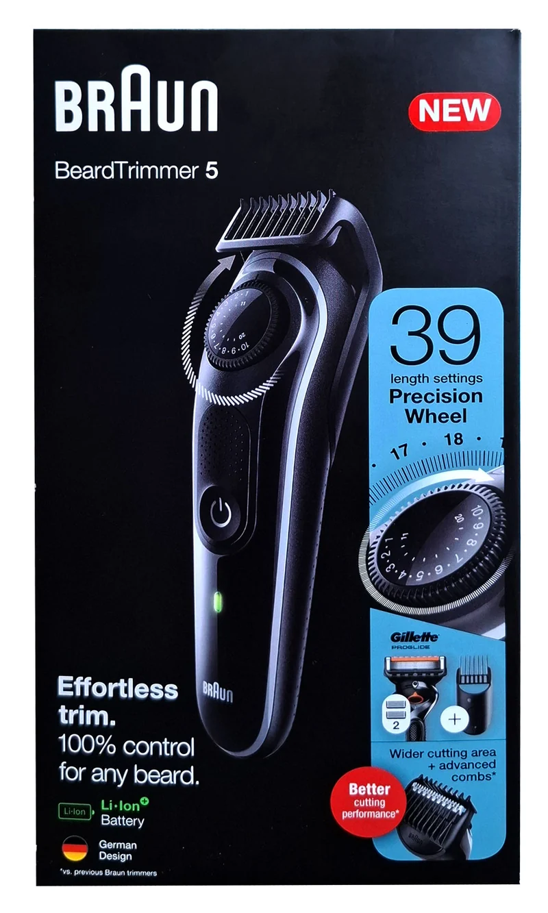 Braun BT5342 Series 5 BeardTrimmer Akku Barttrimmer schwarz