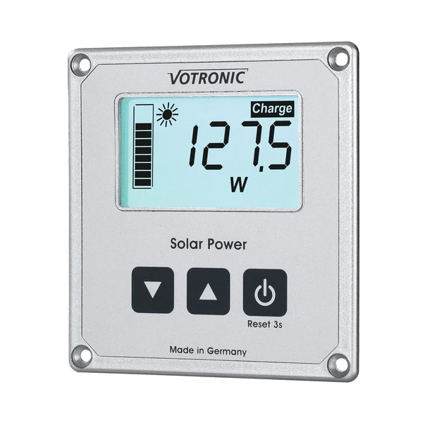 LCD-Solar-Computer S 12 V – Solaranzeige für VOTRONIC Solar-Laderegler