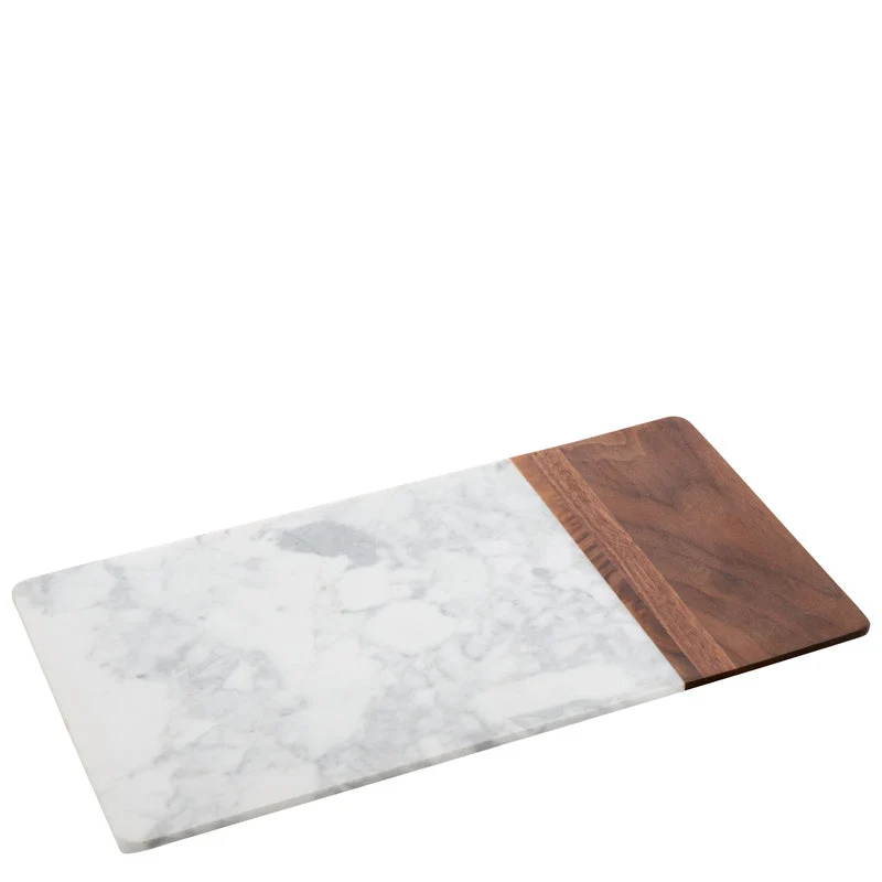 WMF Platte Marmor/Holz rechte. 38,1x20x1,5cm