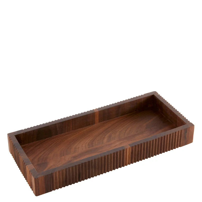 WMF Tablett Holz Walnuss rechte. 30x13x4cm