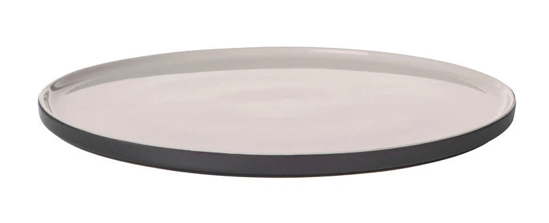 6 Stück WMF Teller flach GEO taupe Ø 32,5 cm