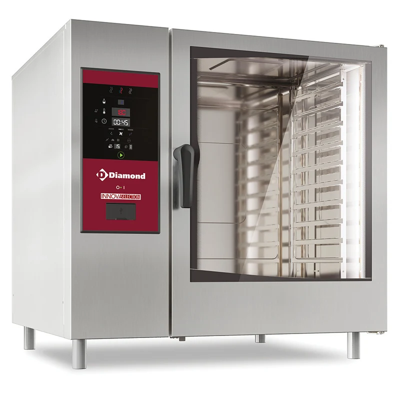 Profi Kombidämpfer (Boiler) 10 x GN 2/1 , Automatik-Reinigung, SBES/XC-12