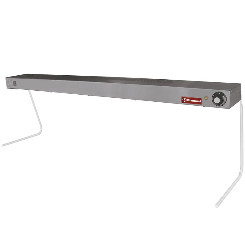 Profi Wärmebrücke 1960 mm , Edelstahl , mit Energieregler, RHD/196