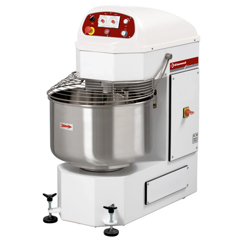 Profi Spiralkneter 60 kg Teig , 2 Geschwindigkeiten & Timer-Automatik, PSB-61M/2V