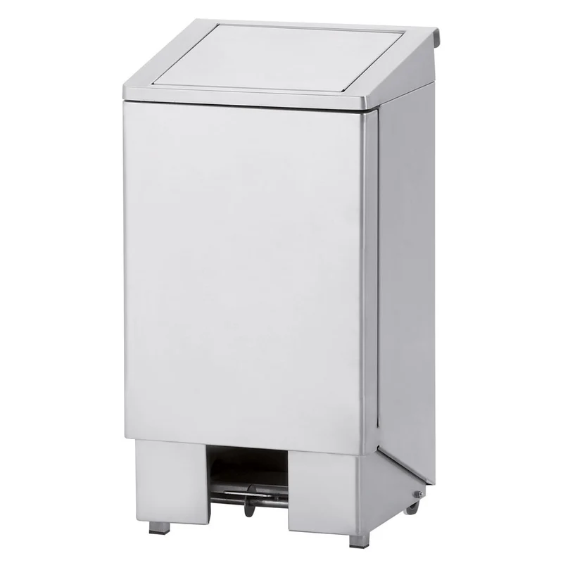 Profi Edelstahl-Abfallbehälter 120L mit Tretfunktion , HACCP, PPX-120