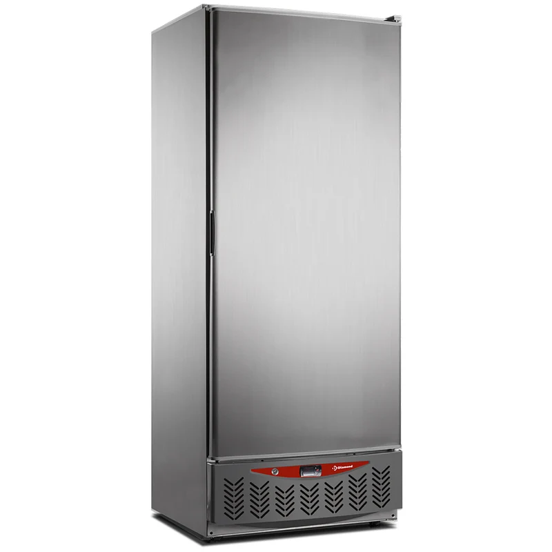 Profi Umluft-Kühlschrank 525L aus Edelstahl , für GN 2/1 & Bäckernorm, PFV55/X-R6