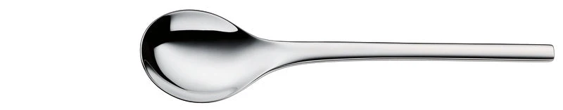 12 Stück WMF Runder Suppenlöffel NORDIC – Cromargan® Edelstahl 18/10, poliert