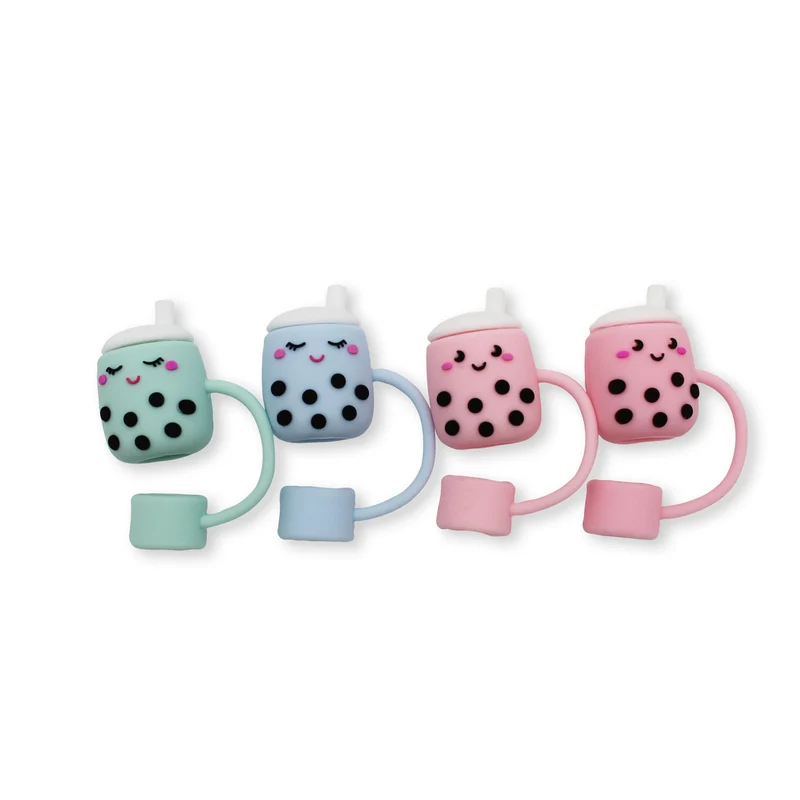 Boba Strohhalmverschlüsse 4er Set