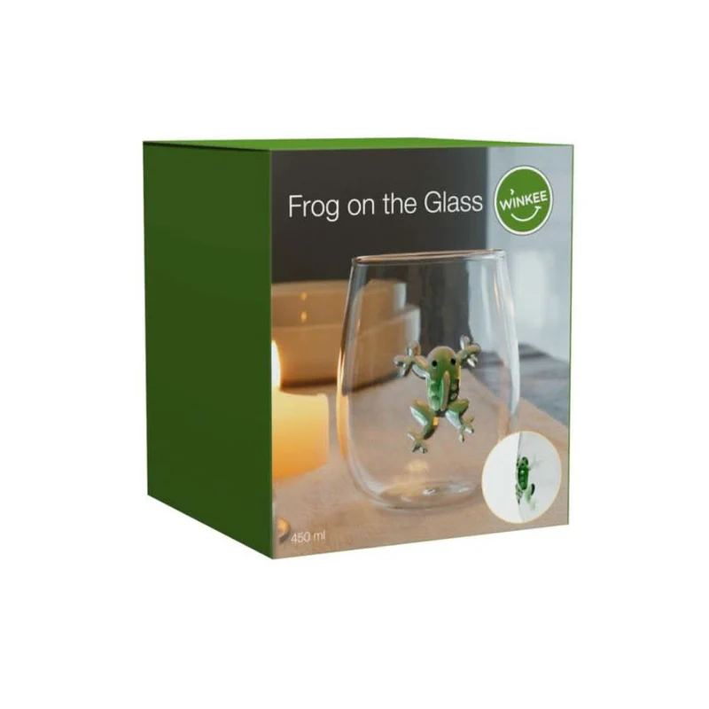 Handgemachte Gläser Frosch