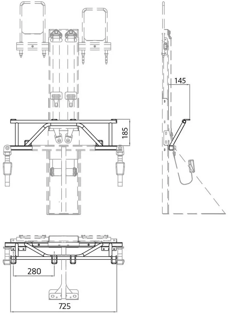Isofix Halterung universal für 59515 und 59516