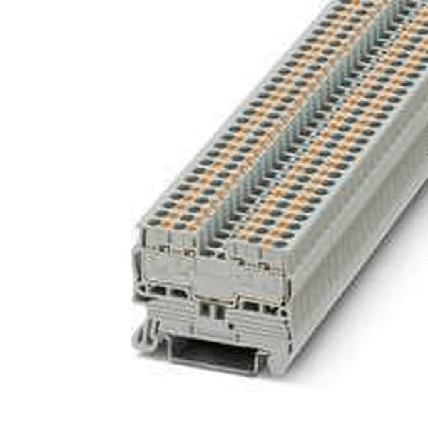 Phoenix Contact 3211019 PT 2,5/S-QUATTRO Feed-through Terminal Block Gray