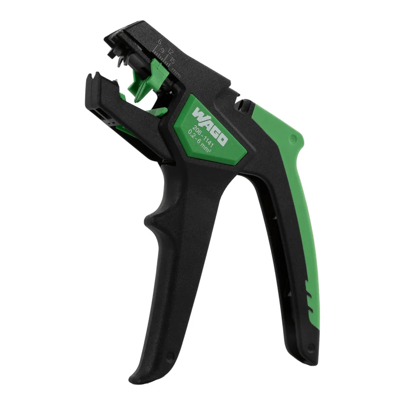 WAGO 206-1141 Self-Adjusting Wire Stripper with Cutter 0.2-6mm2