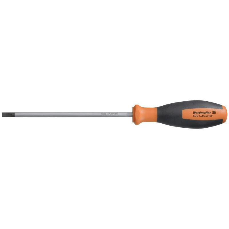 Weidmuller 2749390000 SDS 1.2x6.5x150 Slotted Screwdriver SoftFinish