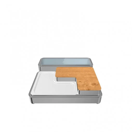 WMF Modul 10 - WMF QUADRO – Cromargan® Edelstahl 18/10, poliert