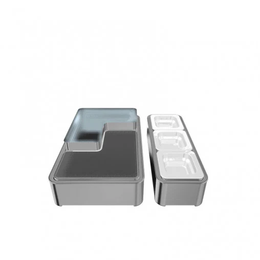 WMF Modul 80 - WMF QUADRO – Cromargan® Edelstahl 18/10, poliert