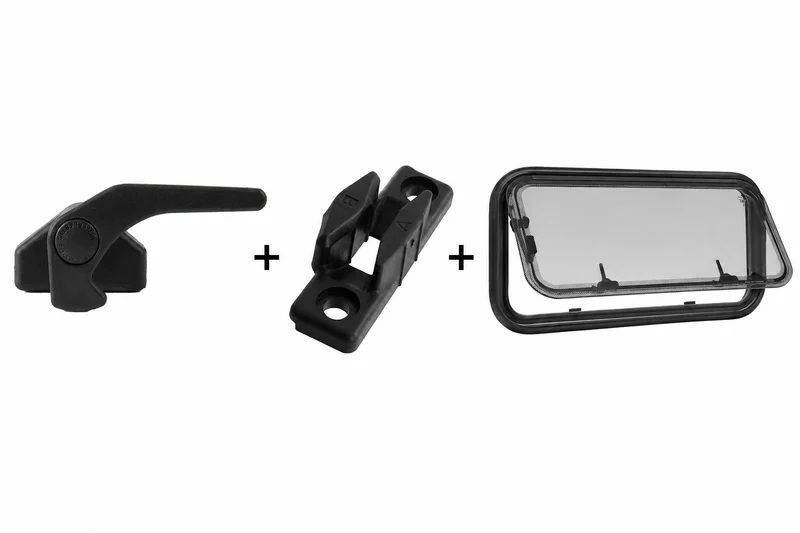 Verschlussplatte für Verschlussriegel, für Polyplastic-Fenster
