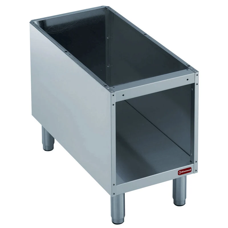 Offener Unterbau 400 mm , Edelstahl , Für Gastronomie, N22/BA4-N