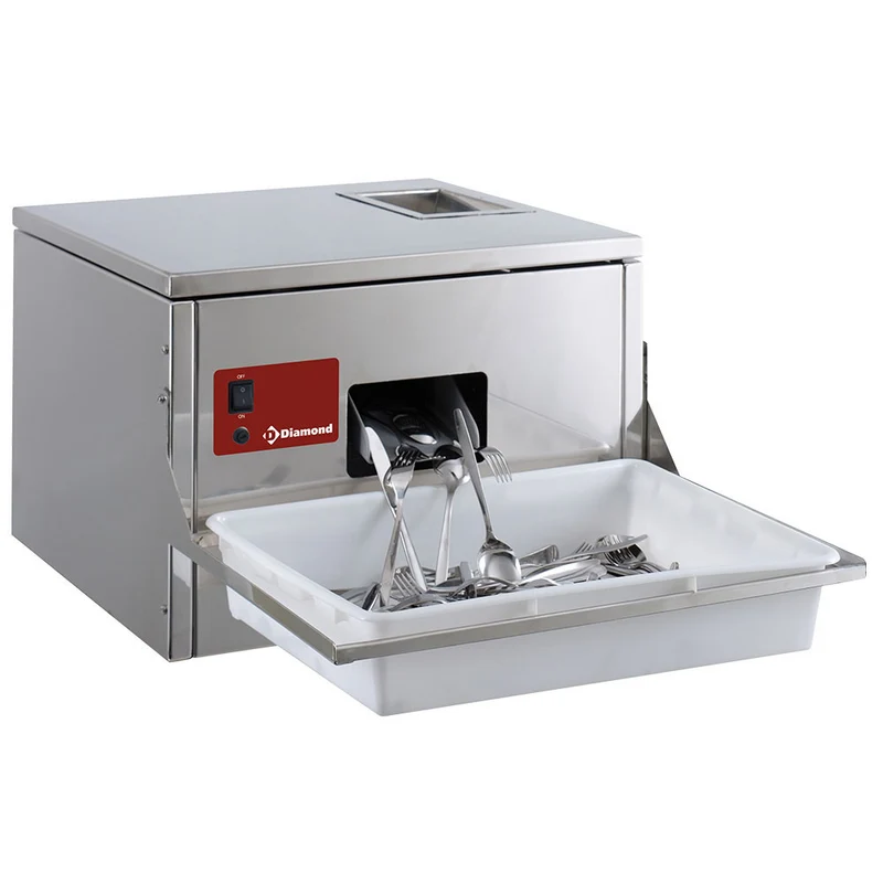 Besteckpoliermaschine Tischgerät – 3.500 Teile/h, MCX/3T-PH