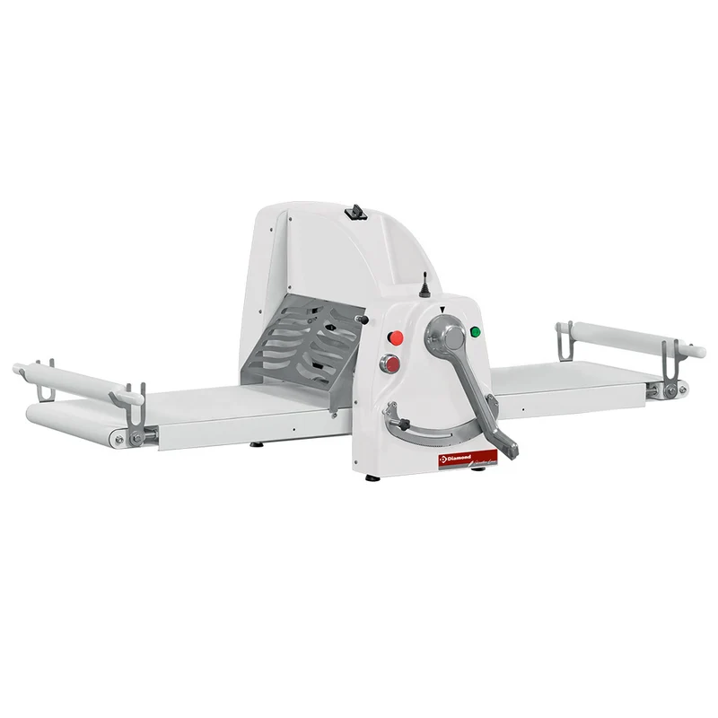 Teigausrollmaschine Tischmodell – 500 mm Walzenbreite – stufenlos regelbar, LB50-100/MVV