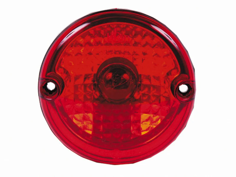 Schluss- und Bremsleuchte Klarglasoptik – 12 V, Ø 95 mm