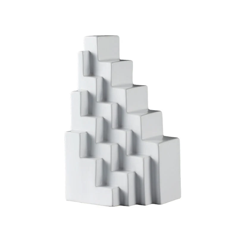 Dekorative geometrische Vase