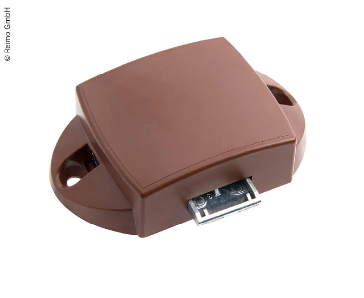 Schloss Push Lock, braun, Maxi