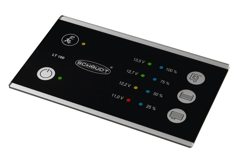 Kontrollpanel LT 100 – LED-Bedienpanel für autarke Caravans